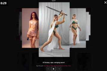 view of a gesture drawing session