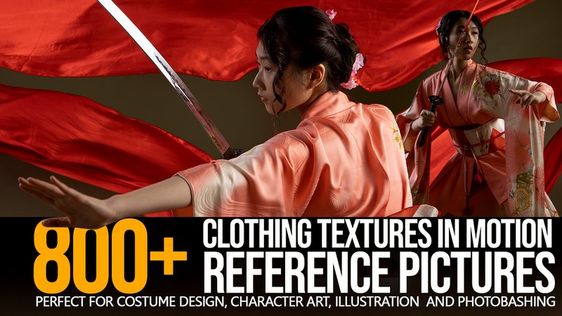 Preview of 600+ Clothing Textures in Motion