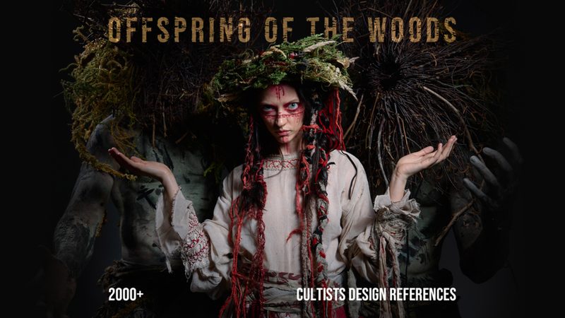 Preview of 2000+ Offspring Of The Woods: Cultists Design