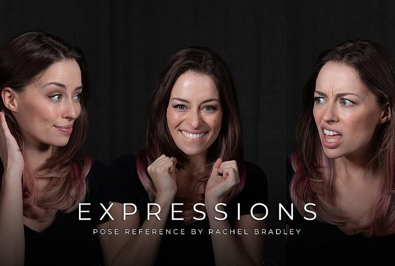 Preview of Expressions - Pose Reference for Artists