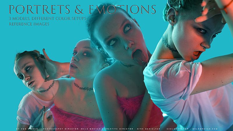Preview of 500+ Portrets & Emotions