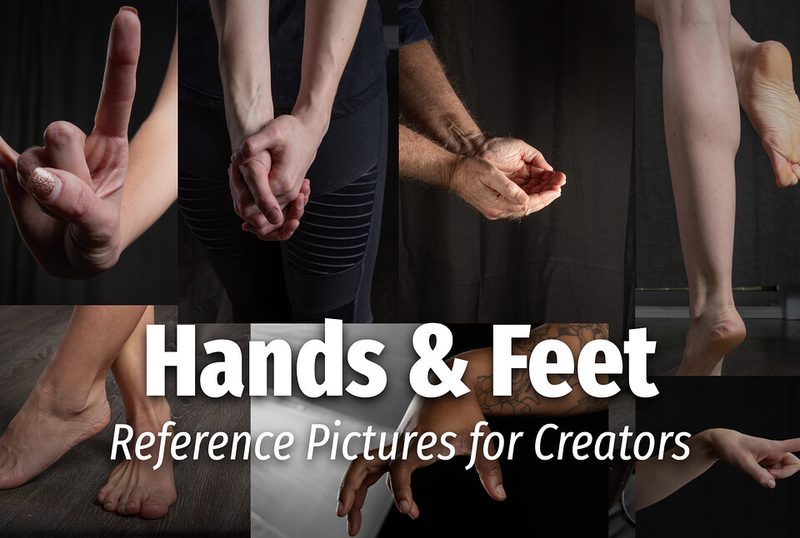 Preview of Hands and Feet - Reference Pictures