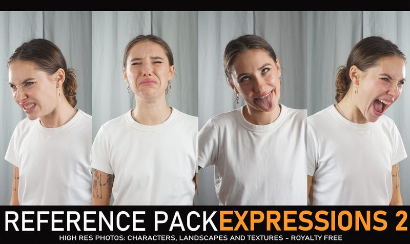 Preview of Expressions 2 100+ Reference Pictures