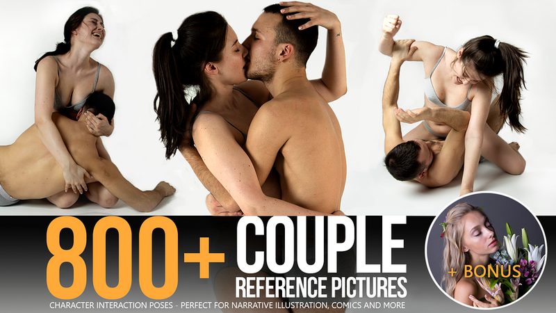 Preview of 800+ Couple Reference Pictures