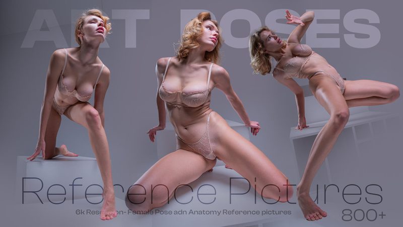 Preview of Creative art Female POSES 800+