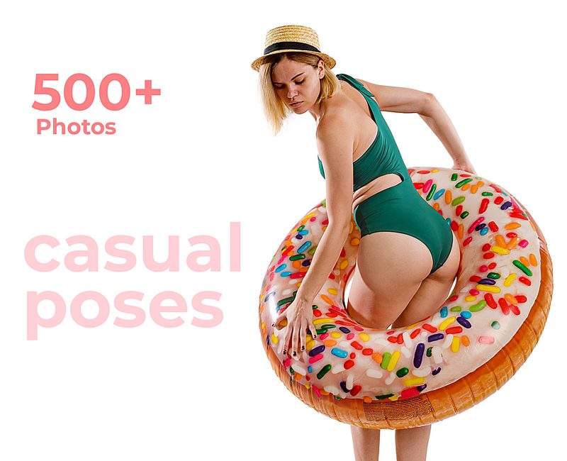 Preview of Casual Women Poses - 2 - References For Artists