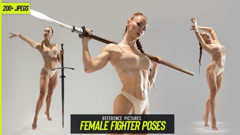 Preview of Female Fighter Poses