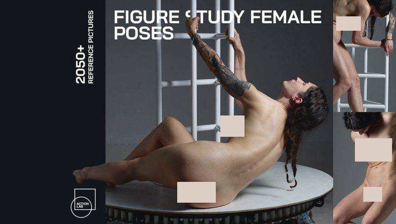 Preview of 2050+ Grafit Pose Lab - Figure Study Female Poses